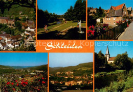 73673236 Schleiden Eifel Panorama Luftkurort Kirche Wanderweg Bruecke Cornely Ka - Schleiden