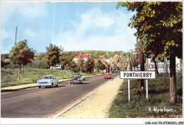 CAR-AAJP9-77-0810 - PONTHIERRY - Sur La Nationale 7 La Traversée De La Ville - Sonstige & Ohne Zuordnung