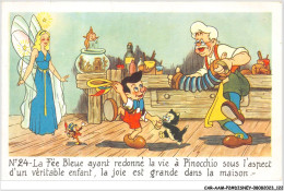 CAR-AAMP2-DISNEY-0163 - Pinocchio - La Fée Bleue Ayant Redonné La Vie A Pinocchio - N°24 - Disneyland