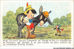 CAR-AAMP2-DISNEY-0155 - Pinocchio - Le Vilain Garcon Lampwick Est Changé En Ane A La Stupefaction De Pinocchio - N°16 - Disneyland