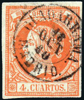 Madrid - Edi O 52 - 4 C.- Mat Fech. Tp. II "Guadarrama" - Used Stamps