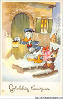 CAR-AAMP11-DISNEY-0930 - Donald - Gelukkig Nieuwjaar - Disneyland