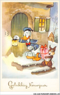 CAR-AAMP11-DISNEY-0929 - Donald - Gelukkig Nieuwjaar - Disneyland