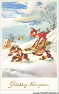 CAR-AAMP11-DISNEY-0924 - Bambi - Gelukkig Nieuwjaar - Disneyland