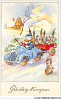 CAR-AAMP11-DISNEY-0917 - Donald - Gelukkig Nieuwjaar - Disneyland