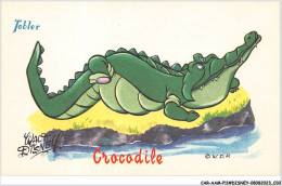 CAR-AAMP11-DISNEY-0882 - Crocodile - Publicite Chocolat Tobler  - Disneyland