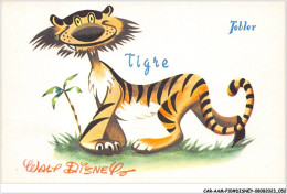 CAR-AAMP10-DISNEY-0822 - Tigre - Publicite Chocolat Tobler  - Disneyland