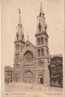 WA 18-(08) CHARLEVILLE - L' EGLISE PAROISSIALE  - 2 SCANS - Charleville