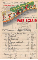 Facture.AM20492.Lyon.1950.Paté Eclair.Produit Ménager - 1950 - ...