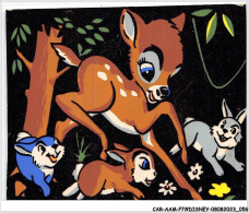 CAR-AAMP7-DISNEY-0639 - Bambi Entoure De Lapins - Disneyland