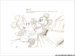 CAR-AAMP5-DISNEY-0479 - Mickey - Original Story Sketch Of Minnie And Mickey Mouse - Mickey's Surprise Party - Disneyland