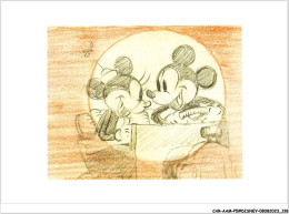 CAR-AAMP5-DISNEY-0477 - Mickey - Original Story Sketch Of Minnie And Mickey Mouse - Mickey's Rival - Disneyland