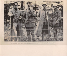 Photo De Presse.AM21113.24x18 Cm Environ.commandant Allemand Avec Son état-major Capturé Par Les Britanniques - Personas Anónimos