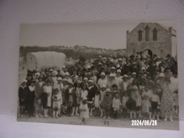 QUEND PLAGE (Somme) LA CHAPELLE DE NOTRE DAME DES DUNES BELLE ANIMATION CARTE PHOTO - Quend