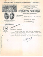 Facture.AM20592.Labastide Rouairoux.1958.Phalippou Père & Fils.Engrais Organiques.Chimiques.Marcs De Colle.Lainettes - 1950 - ...