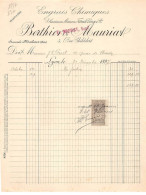 Facture.AM20586.Lyon.1897.Berthier & Mauriat.Engrais Chimiques - 1800 – 1899