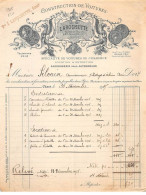 Facture.AM20863.Paris.1915.Larochette.Voiture De Commerce.Carrosserie - 1900 – 1949