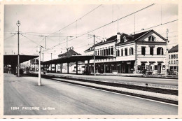 SUISSE - SAN57634 - Payerne - La Gare - CPSM 14x9 Cm - Payerne