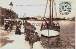 CPA ROYAN - CHARENTE MARITIME - PROMENADE SUR LE SQUARE BOTTON - Royan