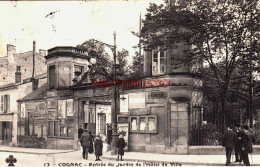 CPA COGNAC - CHARENTE - ENTREE DU JARDIN DE L'HOTEL DE VILLE - Cognac