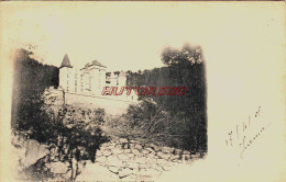 CPA MURAT - CANTAL - ENVIRONS - CHATEAU D'ANTERROCHE - Murat