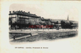CPA AURILLAC - CANTAL - PROMENADE DU GRAVIER - Aurillac