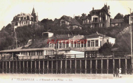 CPA VILLERVILLE - CALVADOS - L'ESTACADE ET LES VILLAS - Villerville