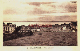 CPA VILLERVILLE - CALVADOS - VUE GENERALE - Villerville