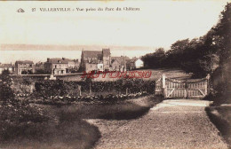 CPA VILLERVILLE - CALVADOS - VUE PRISE DU PARC DU CHATEAU - Villerville