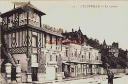 CPA VILLERVILLE - CALVADOS - LE CASINO - Villerville