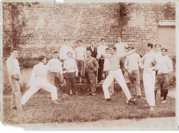 Photographie . Moi10030. Escrime .mr Lepage Maitre . 24 X 17 Cm.en L état - Deportes