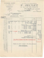 Facture.AM24338.Le Bois D'Oigt.1829.F Jeulet.Quincaillerie.Acier Fin.Outillage - 1800 – 1899