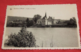 GODINNE SUR MEUSE  -    L'église Et Le Meuse   - - Yvoir