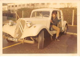 Photographie . Moi10255 .a Identifié Voiture Citroen  .13 X 9 Cm. - Automobiles