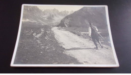 Photographie Sur Carton . 2moi10325 . Savoie .route Du Col De La Paré.militaire.18 X 13 Cm. - Guerra, Militari