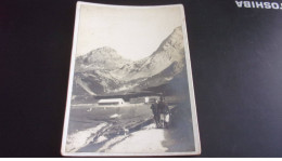 Photographie Sur Carton . 2moi10324 . Savoie .baraquements Au Col De La Paré.militaire.18 X 13 Cm. - War, Military