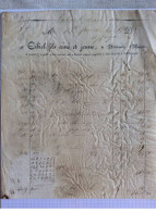 Facture.AM20990.Villefranche D'Aveyron.1830.Cibiel Fils Ainé Et Jeune - 1800 – 1899