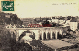 CPA SEMUR - COTE D'OR - LE PONT JOLY - Semur