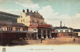 CPA DIJON - COTE D'OR - LA GARE P.L.M. - Dijon