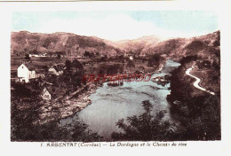 CPA ARGENTAT - CORREZE - LA DORDOGNE ET LE CHEMIN DE RIVE - Argentat