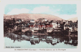 CPA ARGENTAT - CORREZE - VIEILLES MAISONS - Argentat