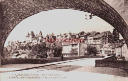 CPA UZERCHE - CORREZE - L'HOTEL DU COMMERCE - Uzerche