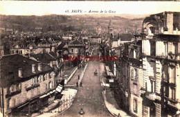 CPA BRIVE - CORREZE - AVENUE DE LA GARE - Brive La Gaillarde