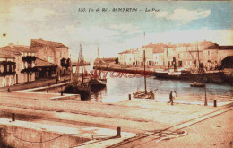 CPA ILE DE RE - CHARENTE MARITIME - SAINT MARTIN - LE PORT - Ile De Ré