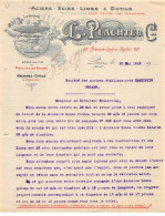 Facture.AM24186.Paris.1910.Dubouchet Colomb.Limes.Râpes.Acier - 1900 – 1949