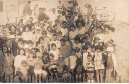 A Identifier - N°90107 - Groupe De Personnes, Certains Des Enfants En Tenue De Bain - Carte Photo - A Identifier