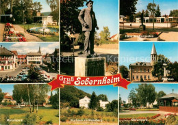 73673146 Bad Sobernheim Marumpark Marktplatz Emanuel Felke Denkmal Kurhaus Haus  - Bad Sobernheim