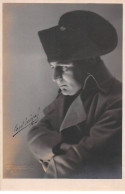 Photographie . Moi10133 .cirque .acteur Napoleon Paul Mejal Autographe  17 X 11 Cm. - Personalidades Famosas