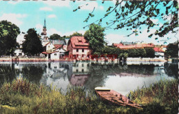 CPSM MONTBELIARD - DOUBS - VUE SUR L'ALLAN - Montbéliard