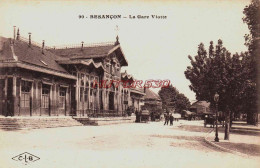 CPA BESANCON - DOUBS - LA GARE VIOTTE - ATTELAGE - Besancon